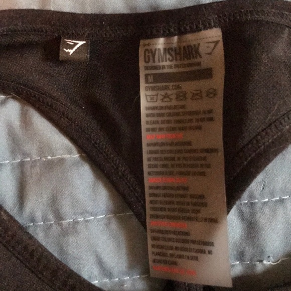 Gymshark M Black Crop Top Energy Seamless - Picture 3 of 3